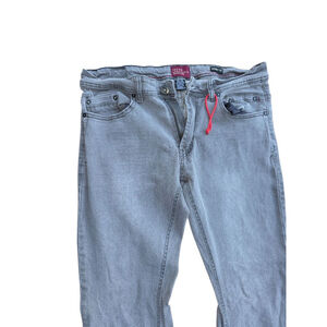 Men's Truth Substance Skinny Jeans Waist 32 Grey Red #75